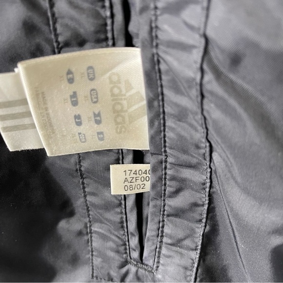 Vintage y2k Adidas hooded insulated full zip jacket size XL men’s - Picture 4 of 7